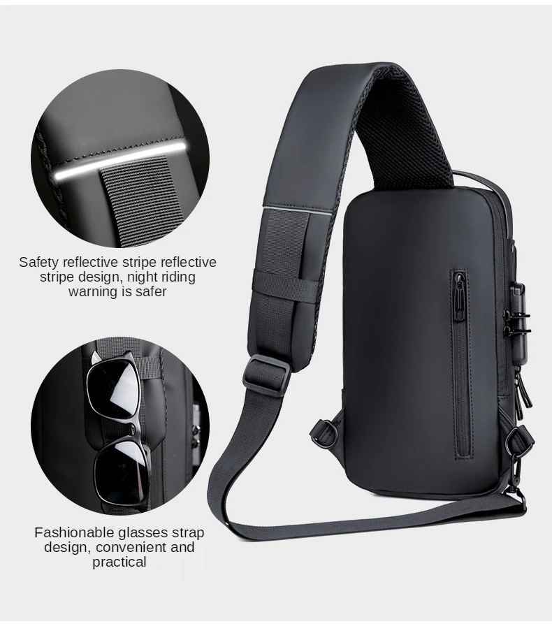 Multifunction Chest Bag – Waterproof, Durable & Stylish