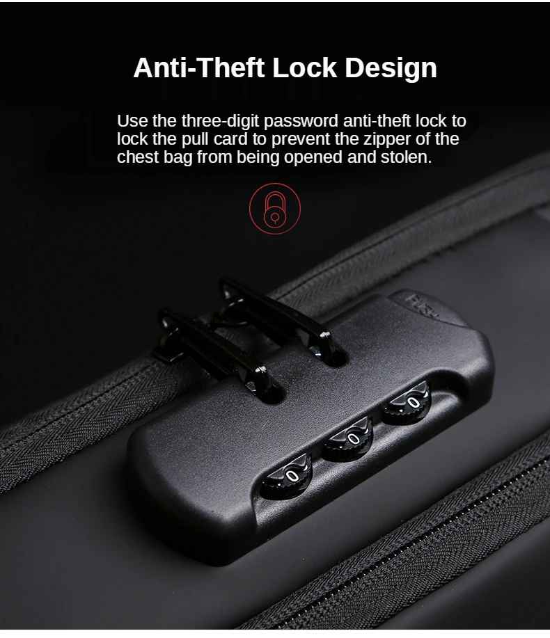 Multifunction Chest Bag – Waterproof, Durable & Stylish