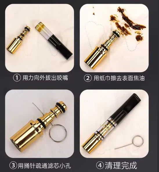 PACK OF 5: Acrylic Micro Filter ( روک تھام علاج سے بہتر ہے۔)