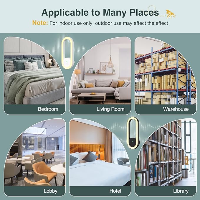 Ultimate LED Ultrasonic Mosquito Killer Light