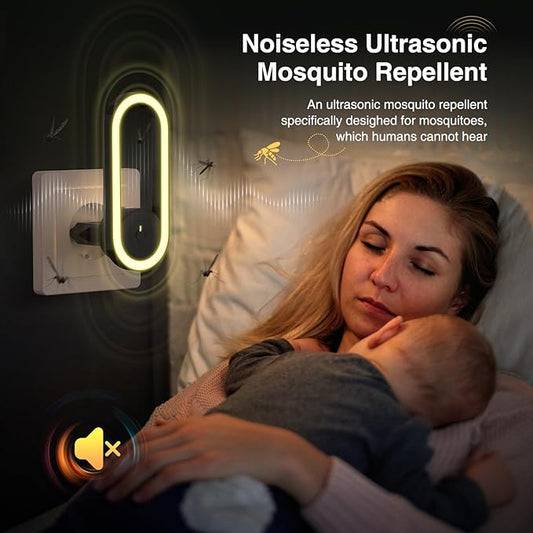 Ultimate LED Ultrasonic Mosquito Killer Light