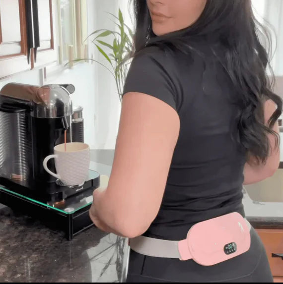 Electric Heating Belt for Menstrual Cramps & Lower Back Pain Relief