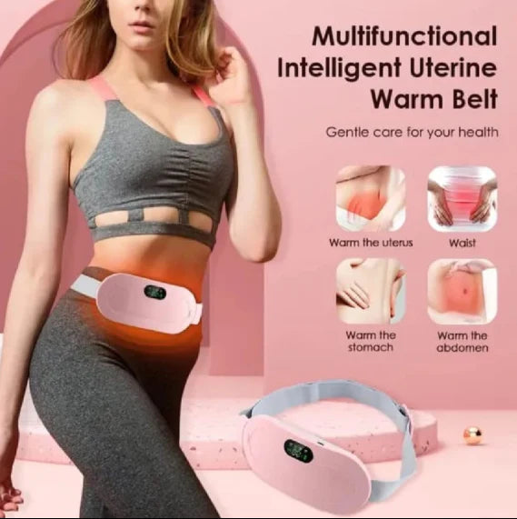 Electric Heating Belt for Menstrual Cramps & Lower Back Pain Relief