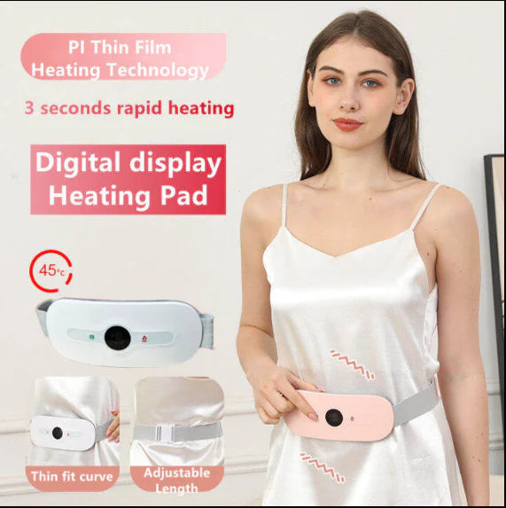 Electric Heating Belt for Menstrual Cramps & Lower Back Pain Relief