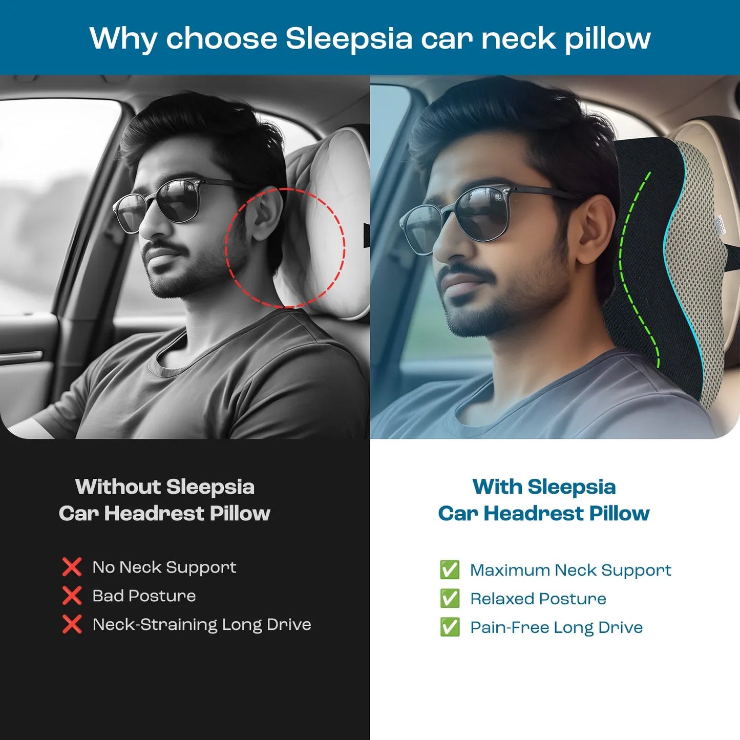 Car Neck Rest Pillow