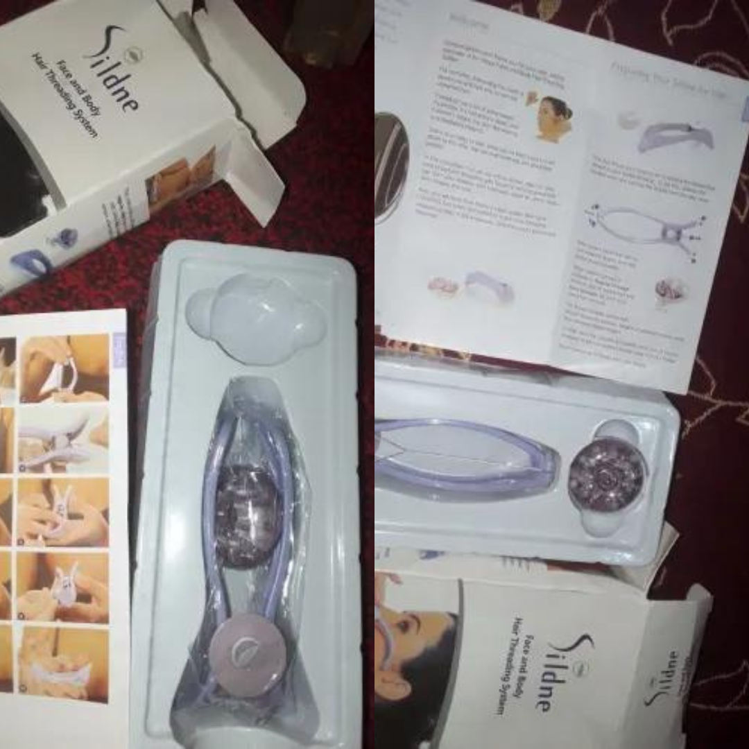 Painless Body Hair Threading Epilator System DIY