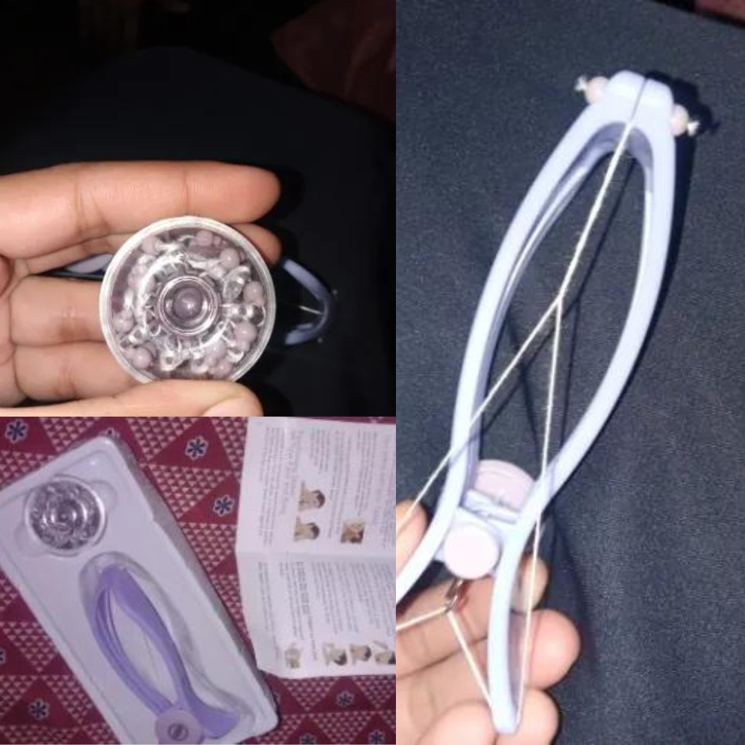 Painless Body Hair Threading Epilator System DIY