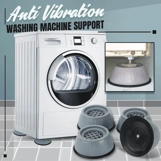 Pack of 4 Anti Vibration Washing Machine Feet Pads (7-Days Money Back Guaranty)