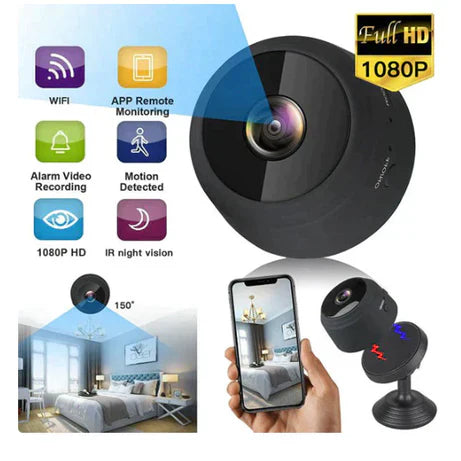 Mini Portable Wireless A9 Security Camera 1080P HD (100% Customer Satisfaction)