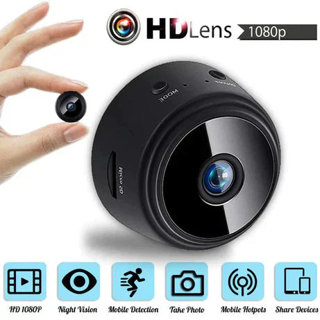 Mini Portable Wireless A9 Security Camera 1080P HD (100% Customer Satisfaction)
