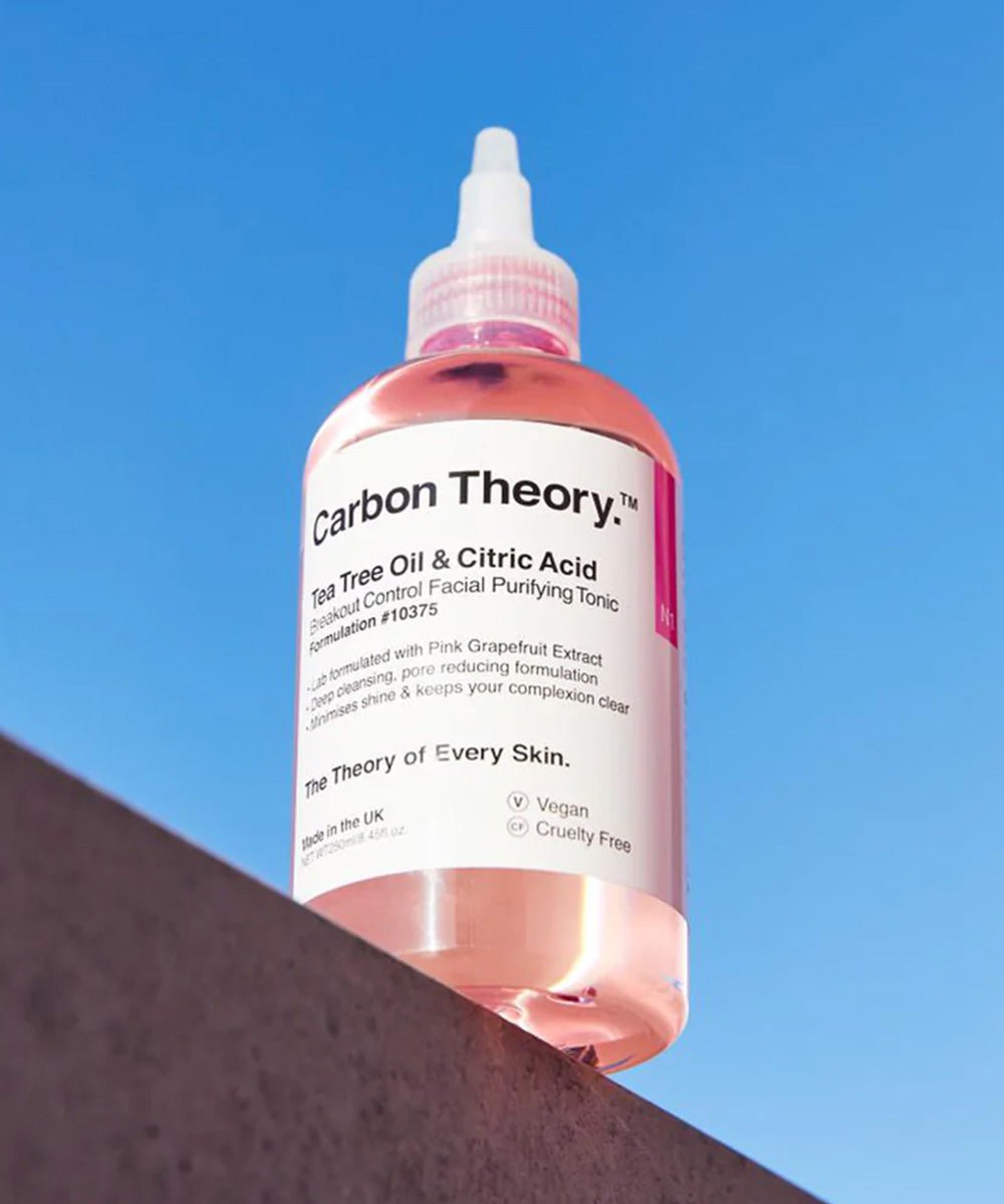 Carbon Theory - Breakout Control Facial Purifying Tonic with Tea Tree Oil & Citric Acid