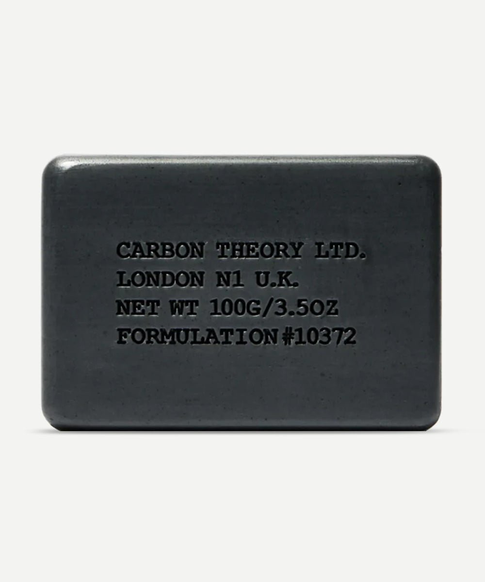 Carbon Theory - Facial Cleansing Bar with Activated Charcoal & Tea Tree Oil for Breakout Prevention