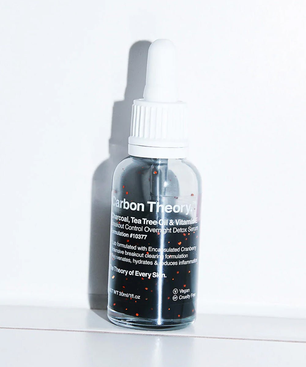 Carbon Theory - Hydrating Breakout Control Overnight Detox Serum with Antioxidant-Rich Cranberry Extracts