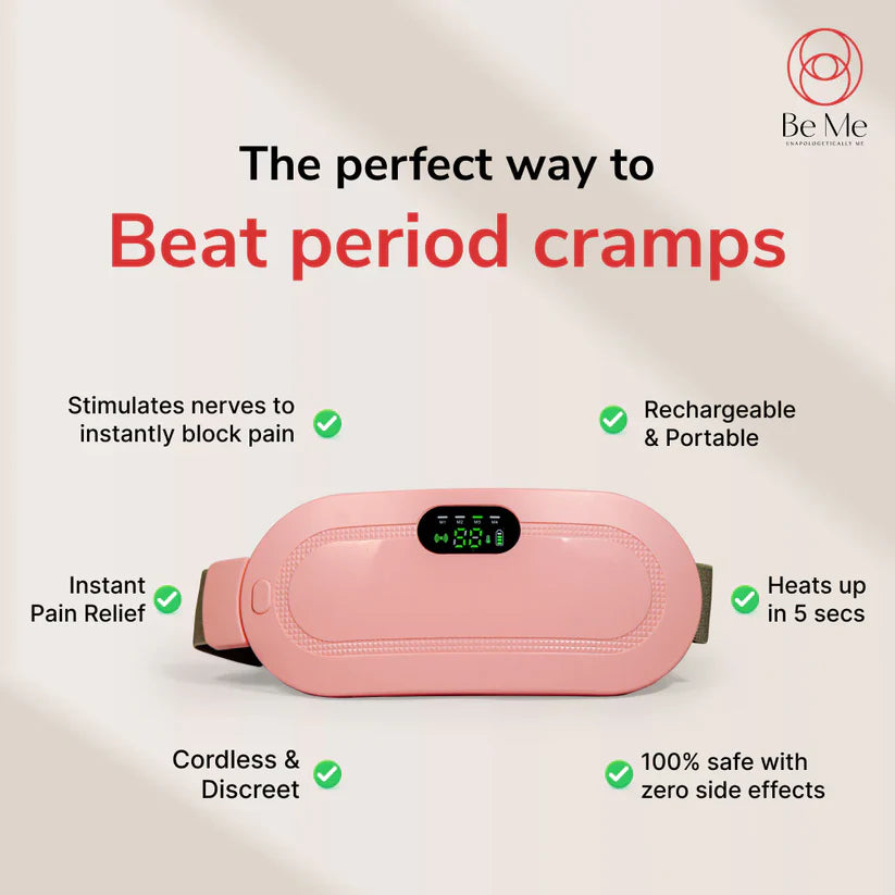 Electric Heating Belt for Menstrual Cramps & Lower Back Pain Relief