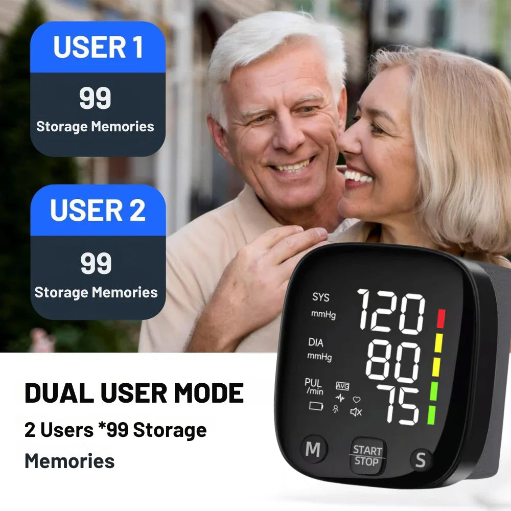 Wrist Blood Pressure Monitor